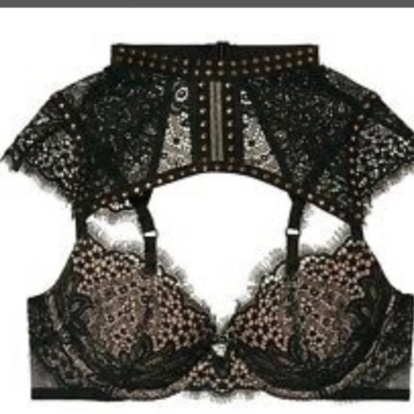 Victorias secret very sexy black highneck bra - Picture 3 of 3